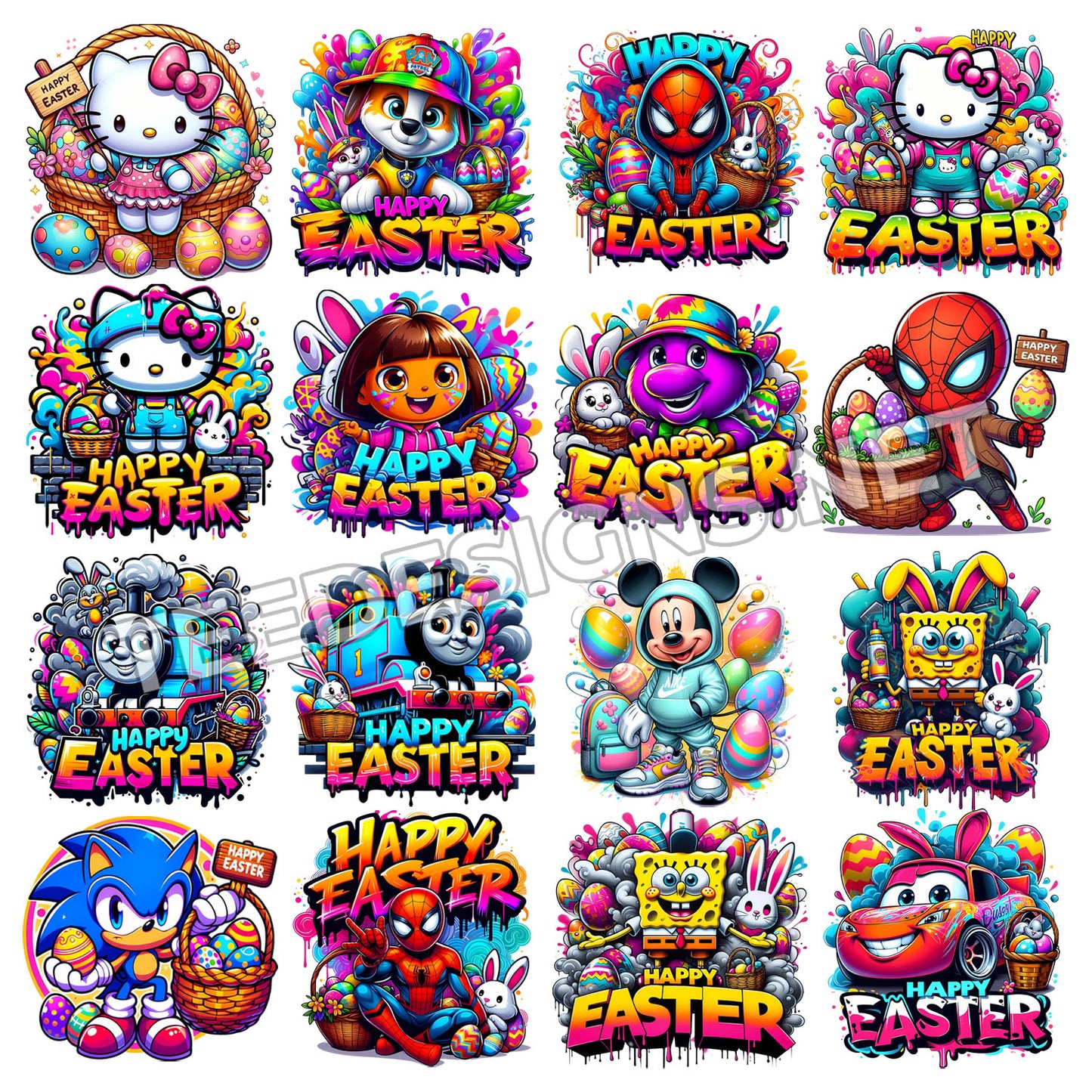 20 Exclusive Easter Designs PNG