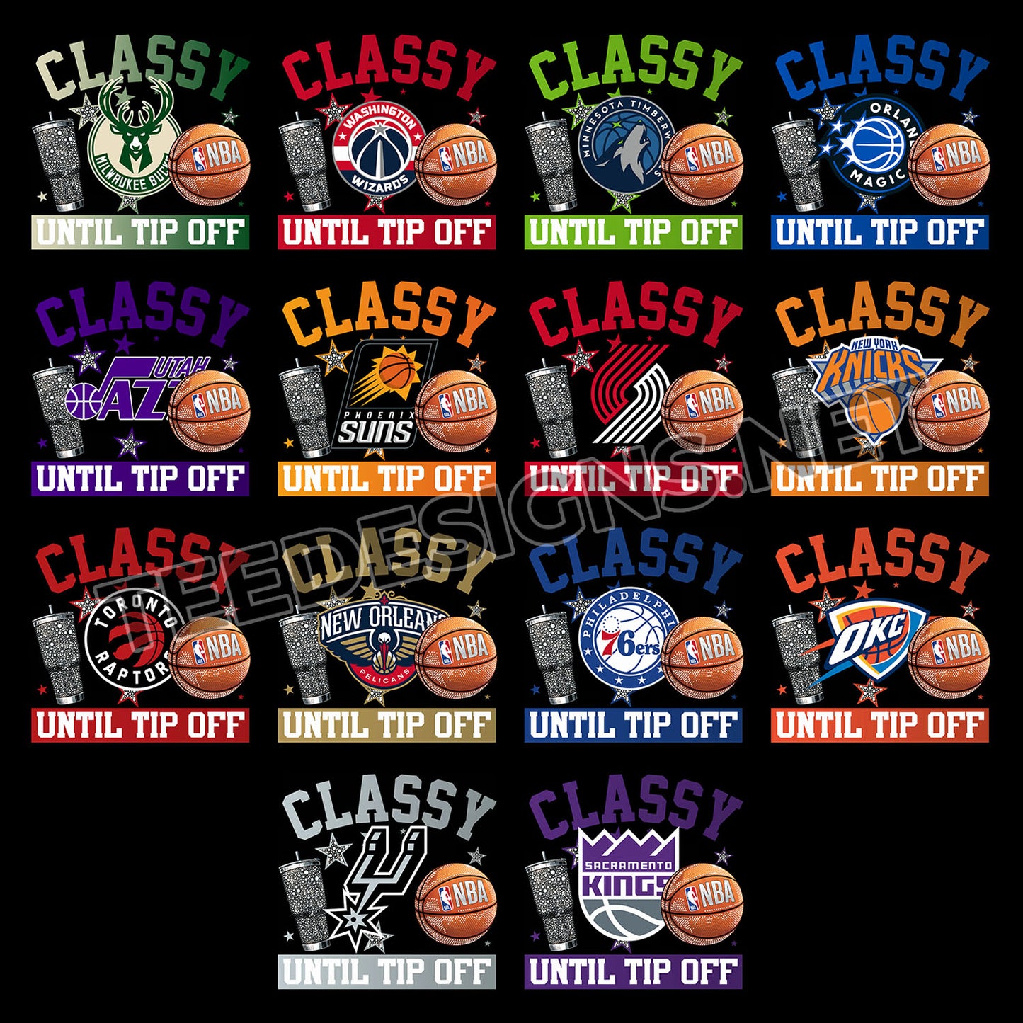 30 Classy NBA Designs PNG
