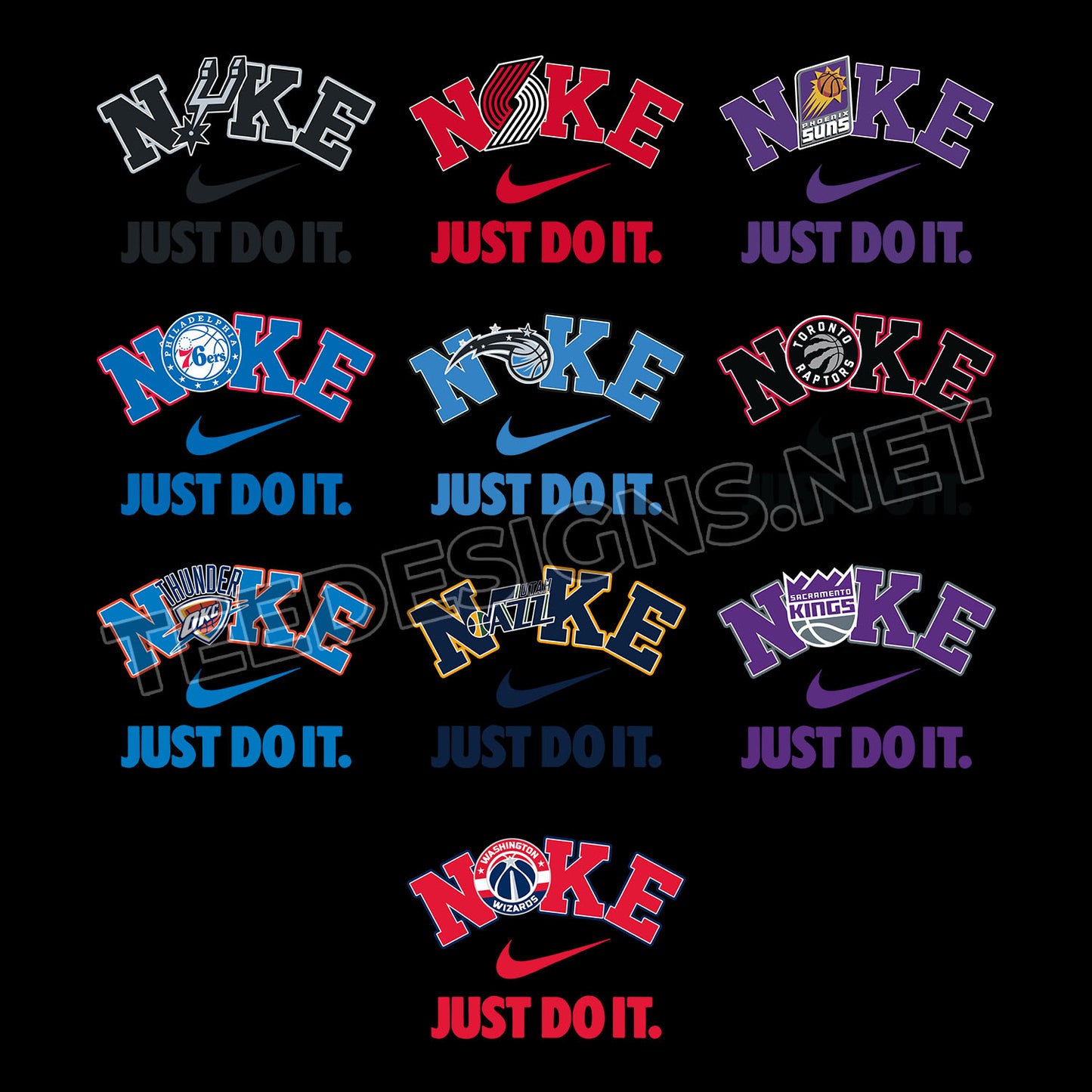 30 Nike NBA Designs PNG