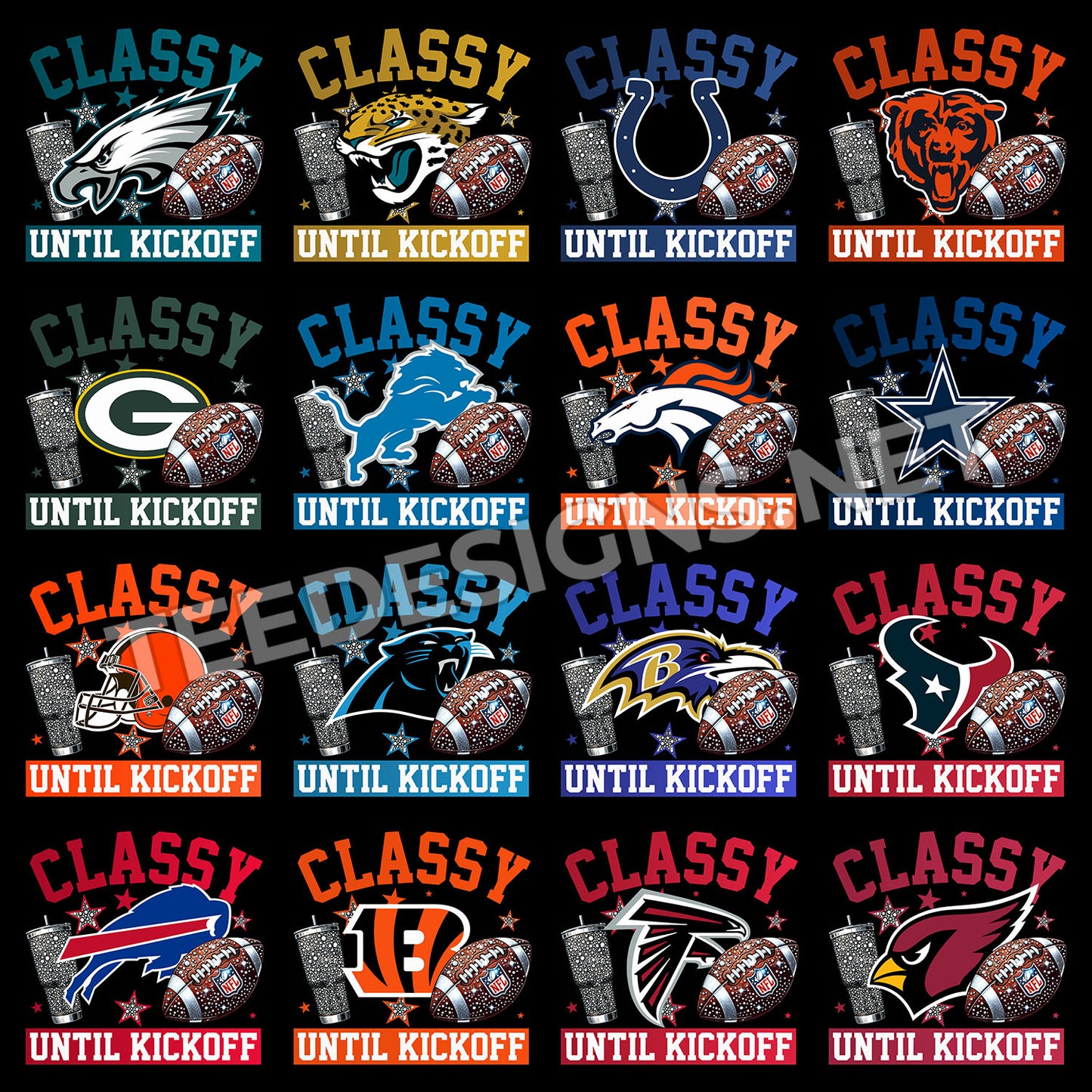 32 Classy NFL Designs PNG