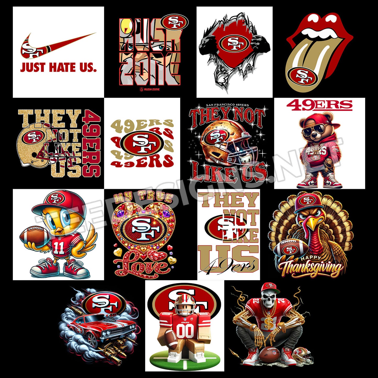 40 San Francisco 49ers Designs PNG