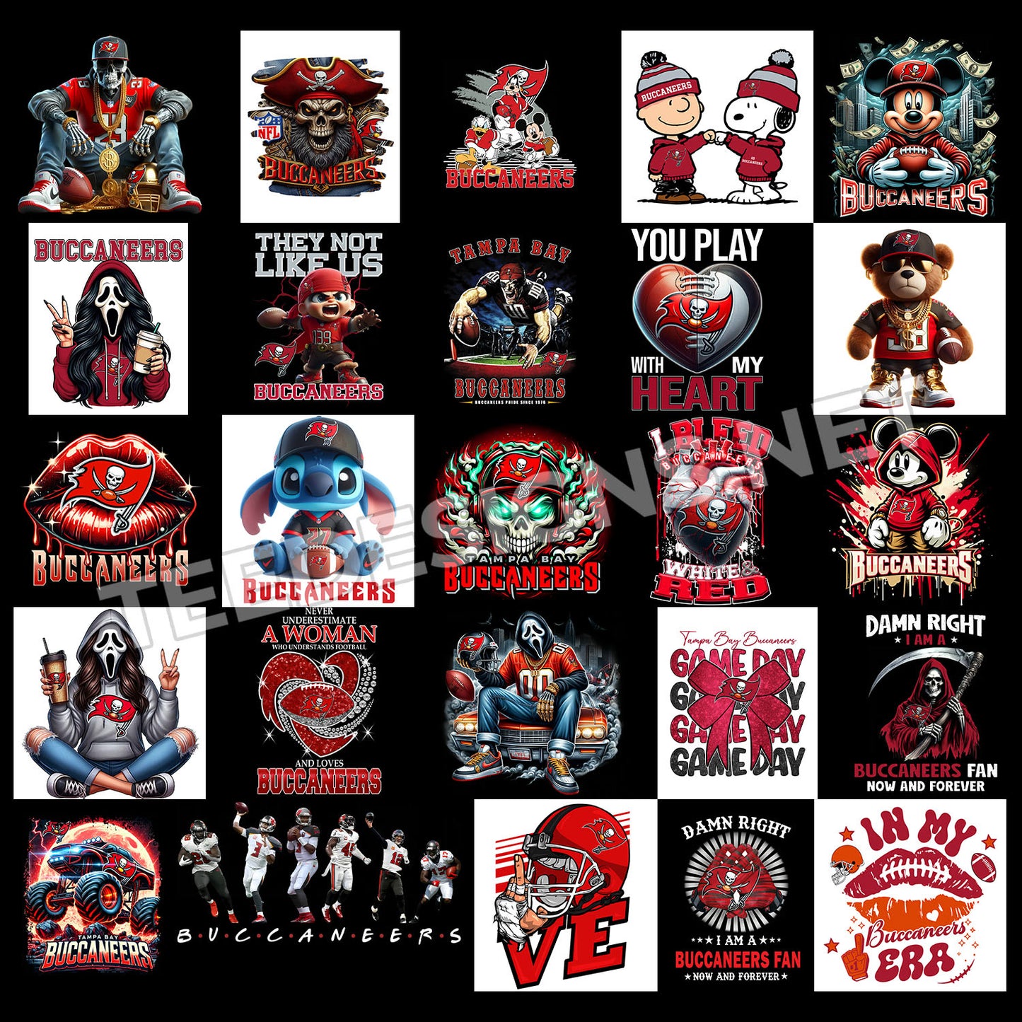 40 Tampa Bay Buccaneers Designs PNG