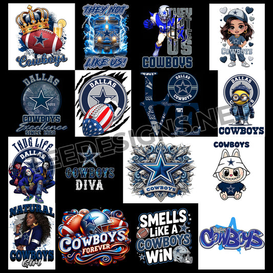 16 Dallas Cowboys Designs PNG