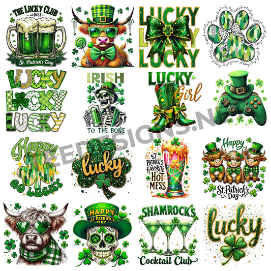 30 St. Patrick's Day Designs PNG