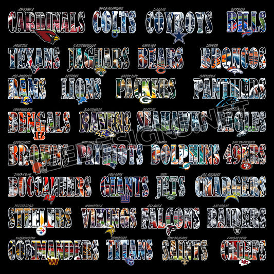 32 NFL Stadium Theme Designs PNG