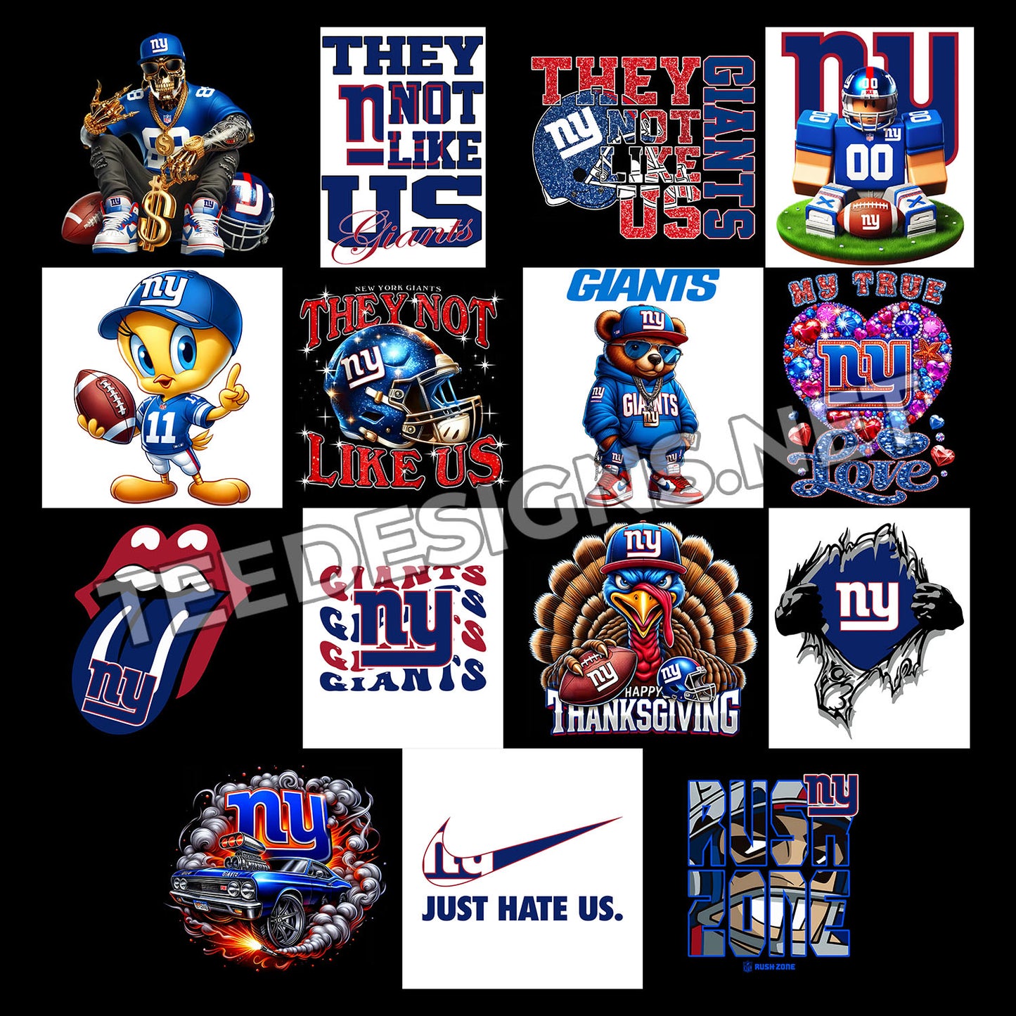 40 New York Giants Designs PNG
