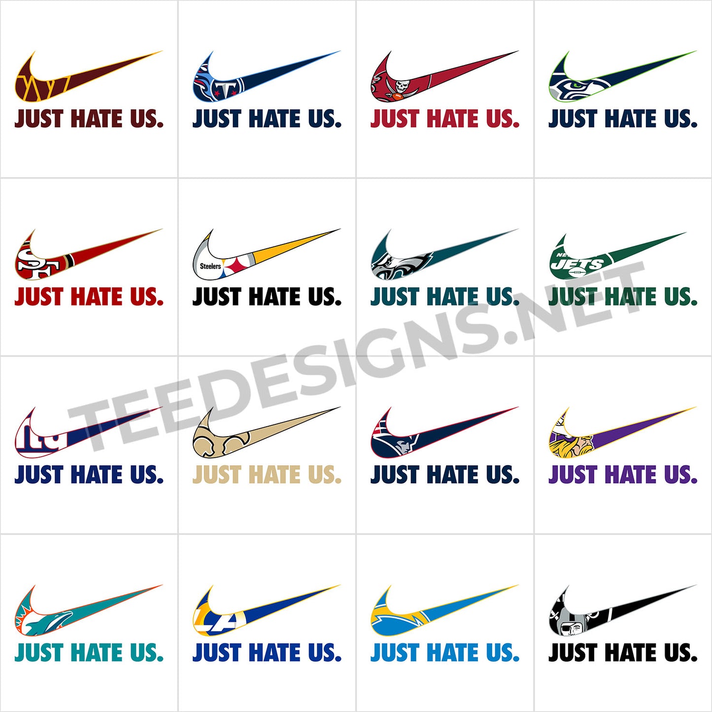 32 Nike NFL Designs PNG