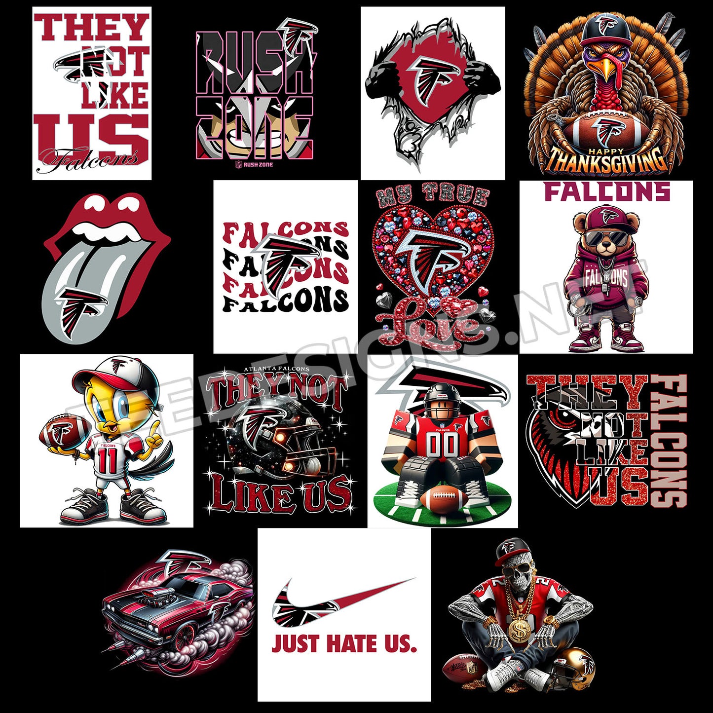 40 Atlanta Falcons Designs PNG