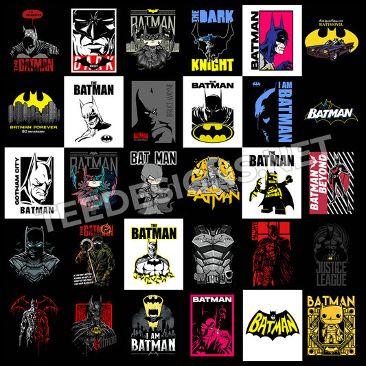 40 Batman Designs PNG