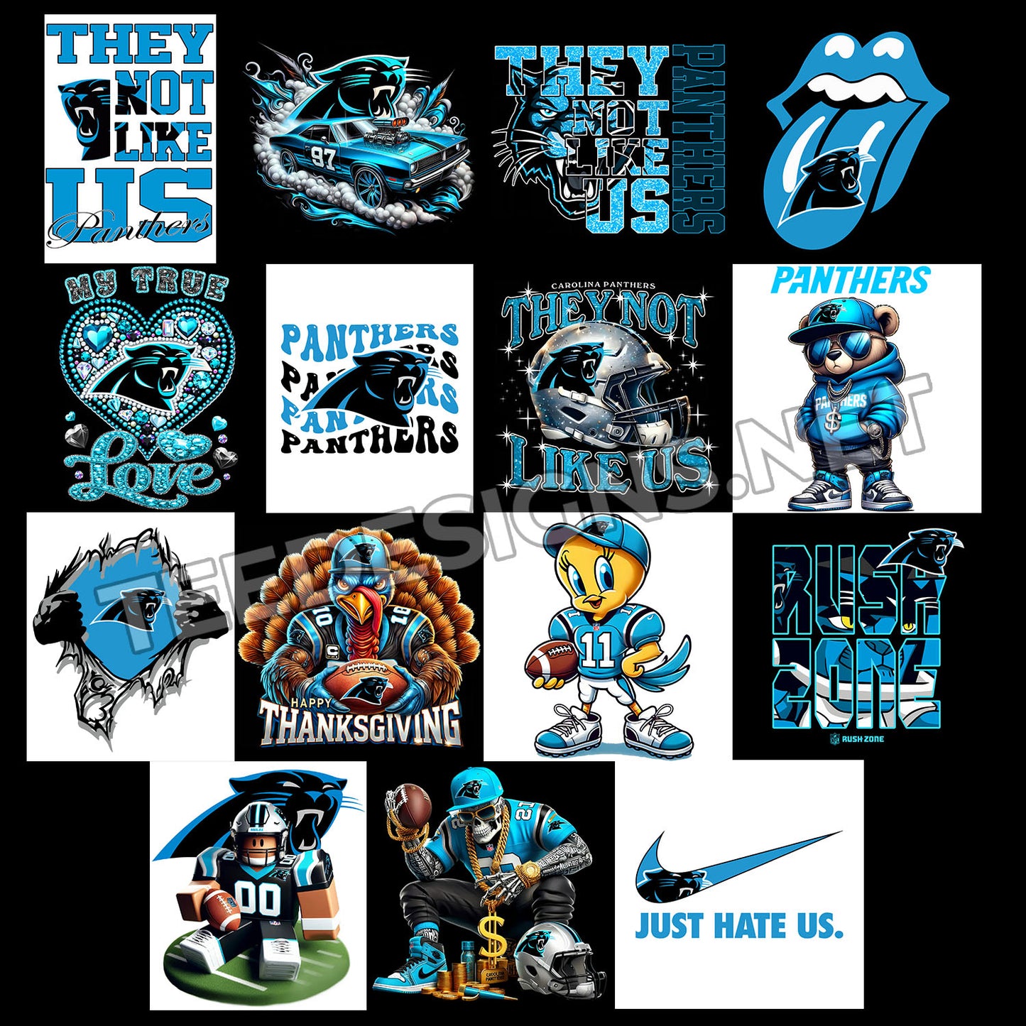 40 Carolina Panthers Designs PNG