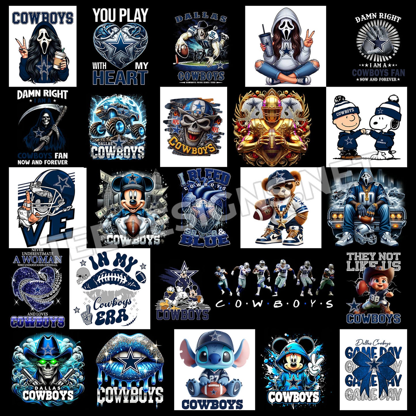 40 Dallas Cowboys Designs PNG