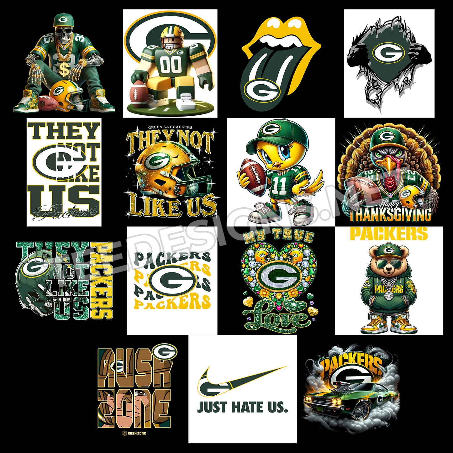 40 Green Bay Packers Designs PNG