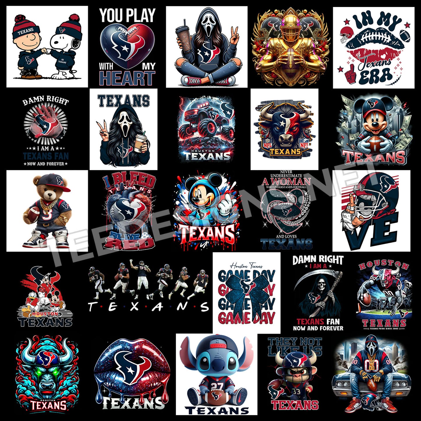 40 Houston Texans Designs PNG