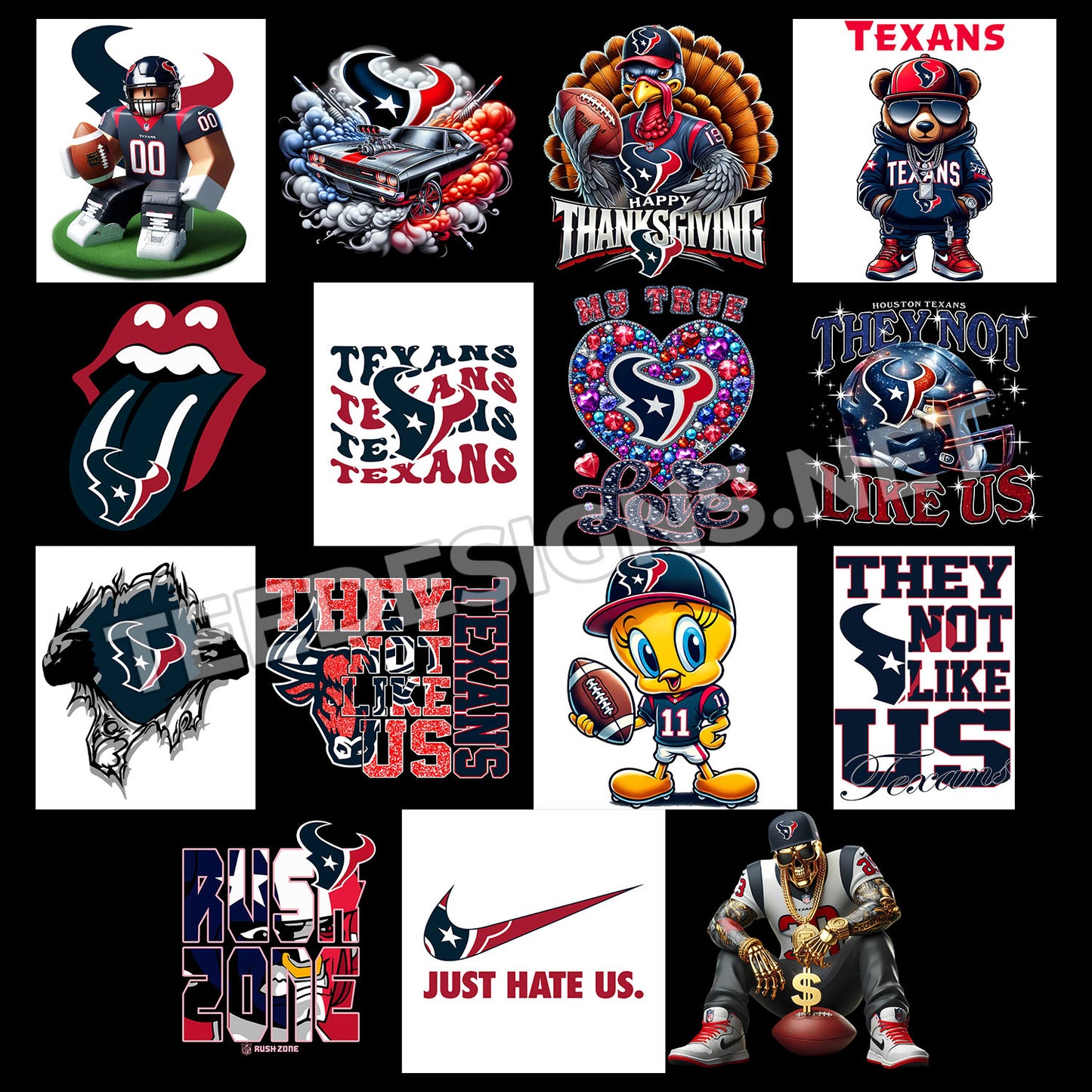 40 Houston Texans Designs PNG