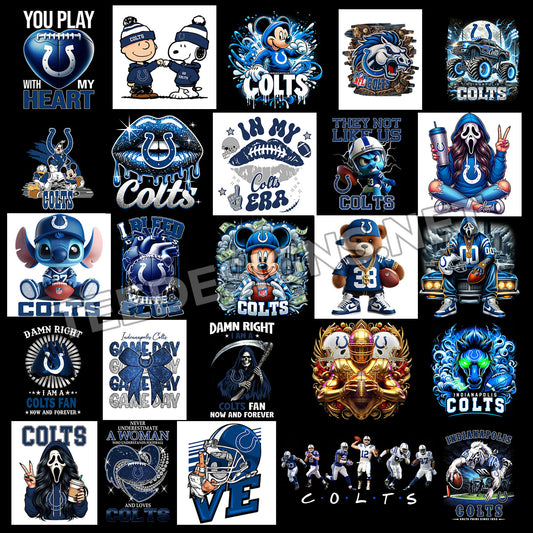 40 Indianapolis Colts Designs PNG