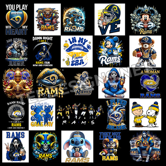 40 Los Angeles Rams Designs PNG