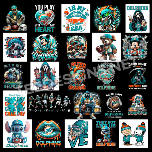 40 Miami Dolphins Designs PNG