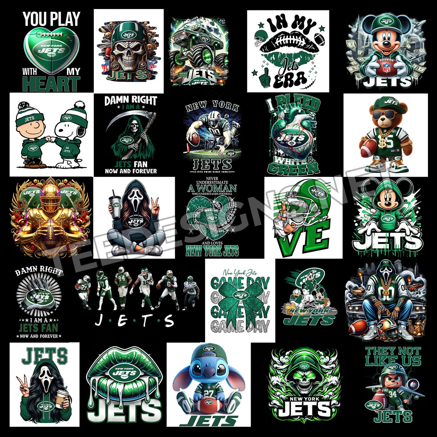 40 New York Jets Designs PNG