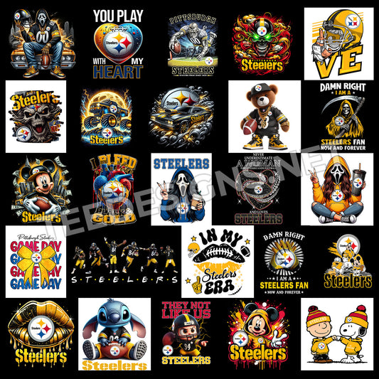 40 Pittsburgh Steelers Designs PNG