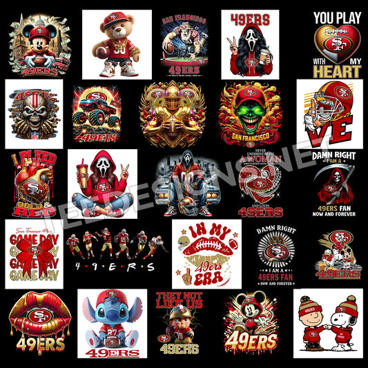 40 San Francisco 49ers Designs PNG