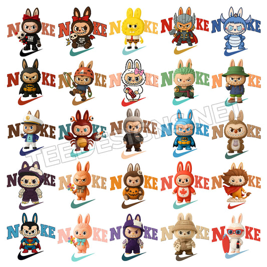 50 Nike Labubu Designs PNG